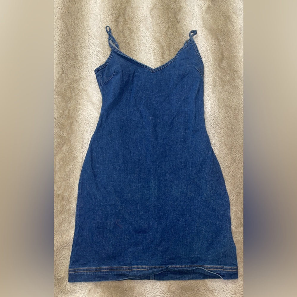Blue Denim Dress